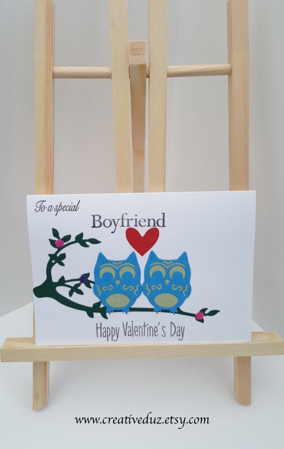 Items Similar To Customised Owl Valentine S Day Card Gay Valentines