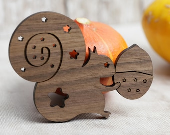 Squirrel coaster - wood coaster - housewarming gift - new home - teachers gift