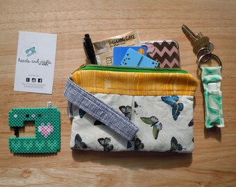Wristlet, clutch, Iphone Wallet