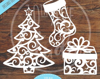 Download Stocking Svg Etsy