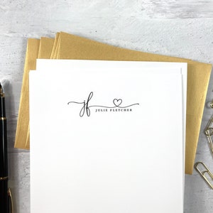 Monogrammed Letter Writing Stationery Set Personalized   Perfect Letter Writing Set Design 23