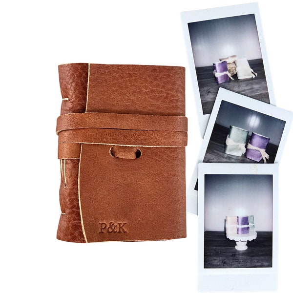 Mini Leather Photo Album perfect for mini instant photos