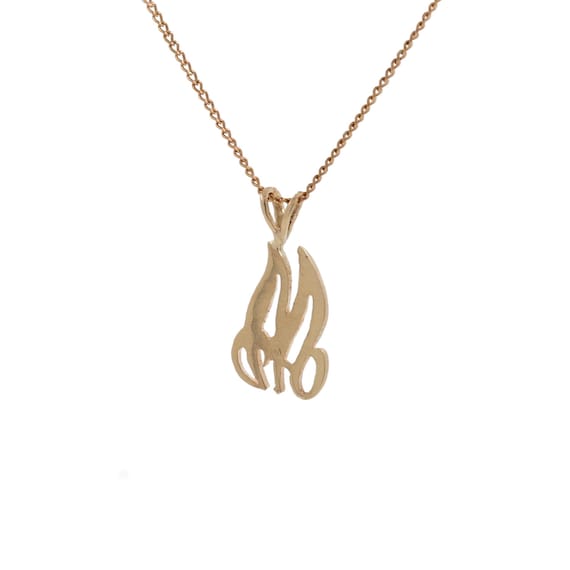 Charm Pendant 14K Yellow Gold 
