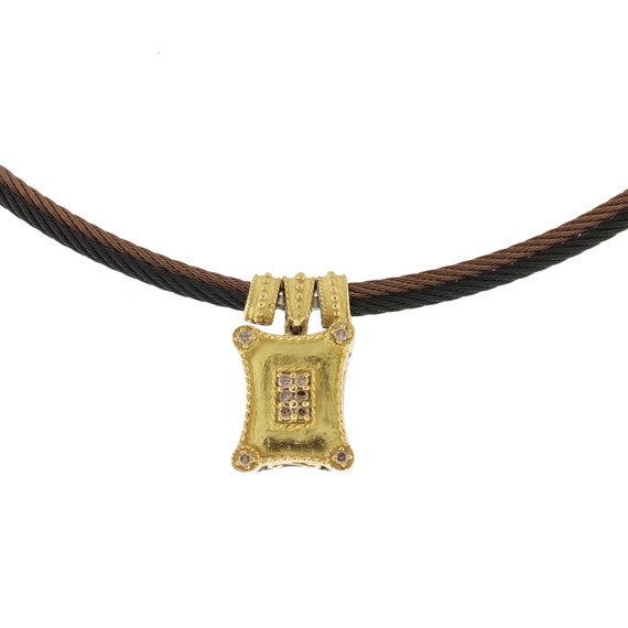 Cable wire necklace outlet