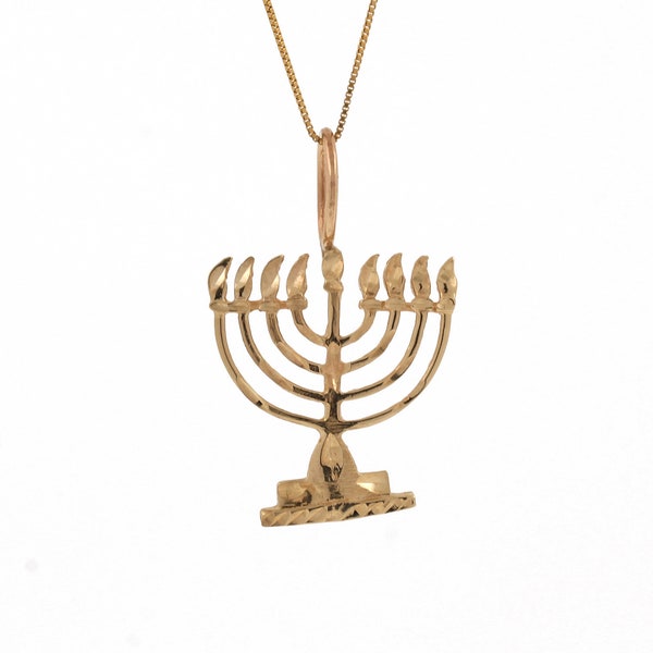 Gold Menorah Etsy