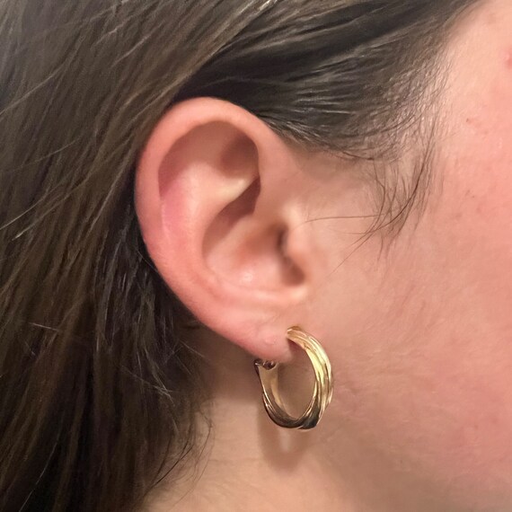Cartier Trinity Earrings Clip-on 18K YG WG PG 750 90257646