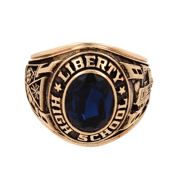 1968 High School Class Rings Etsy
