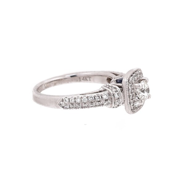 Vera wang solitaire engagement ring deals