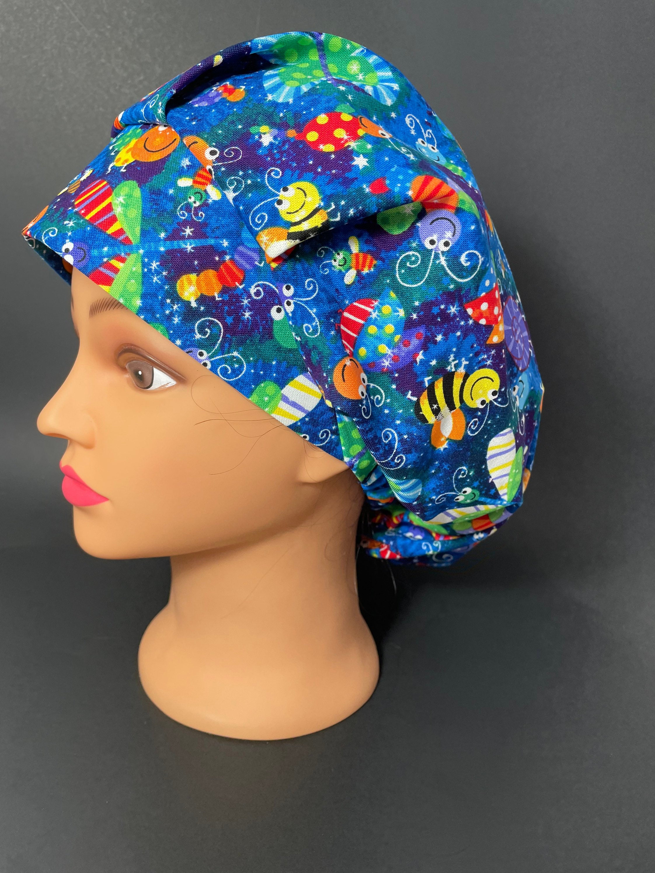 Bouffant Surgical Hat Scrub Cap 