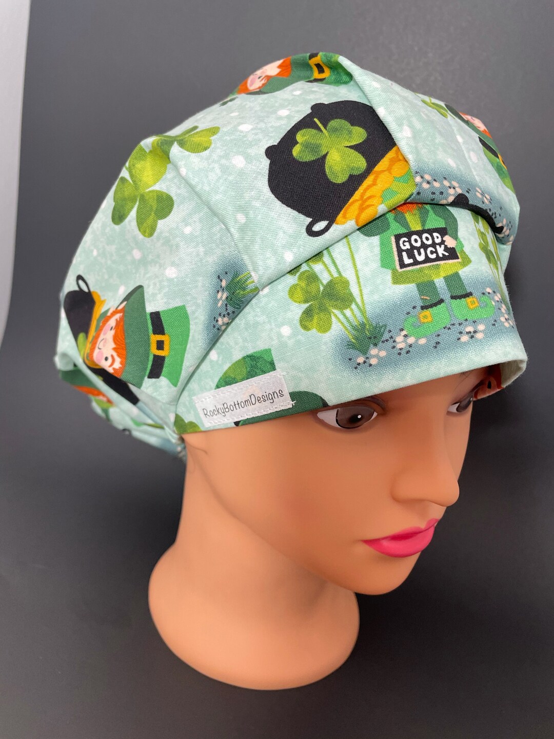 Cappelli Bouffant Cotone - Set 4 Pezzi Per Beauty E Cura Personale - Foto 8