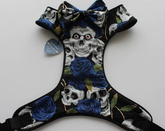 skull dog harness