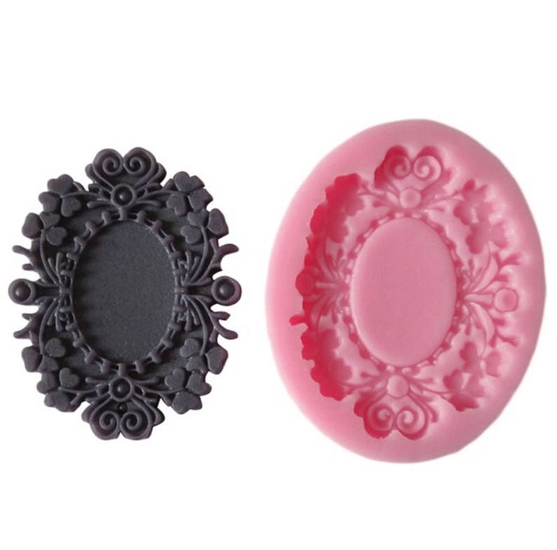 3D Mini Mirror Shape Silicone Mold