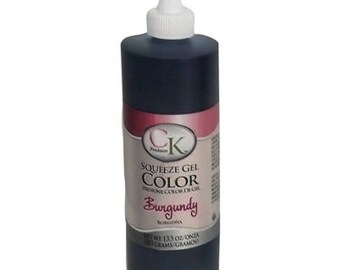 Burgundy Gel Color 13.5 oz