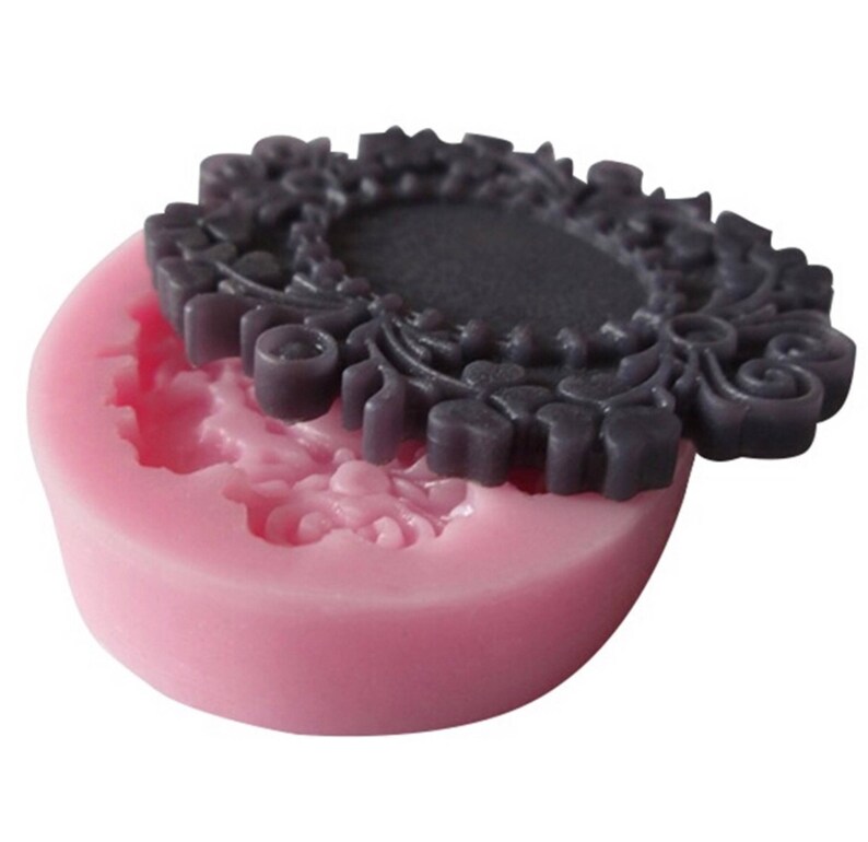 3D Mini Mirror Shape Silicone Mold