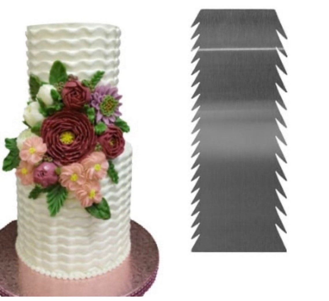 Cake scraper style 4 Etsy