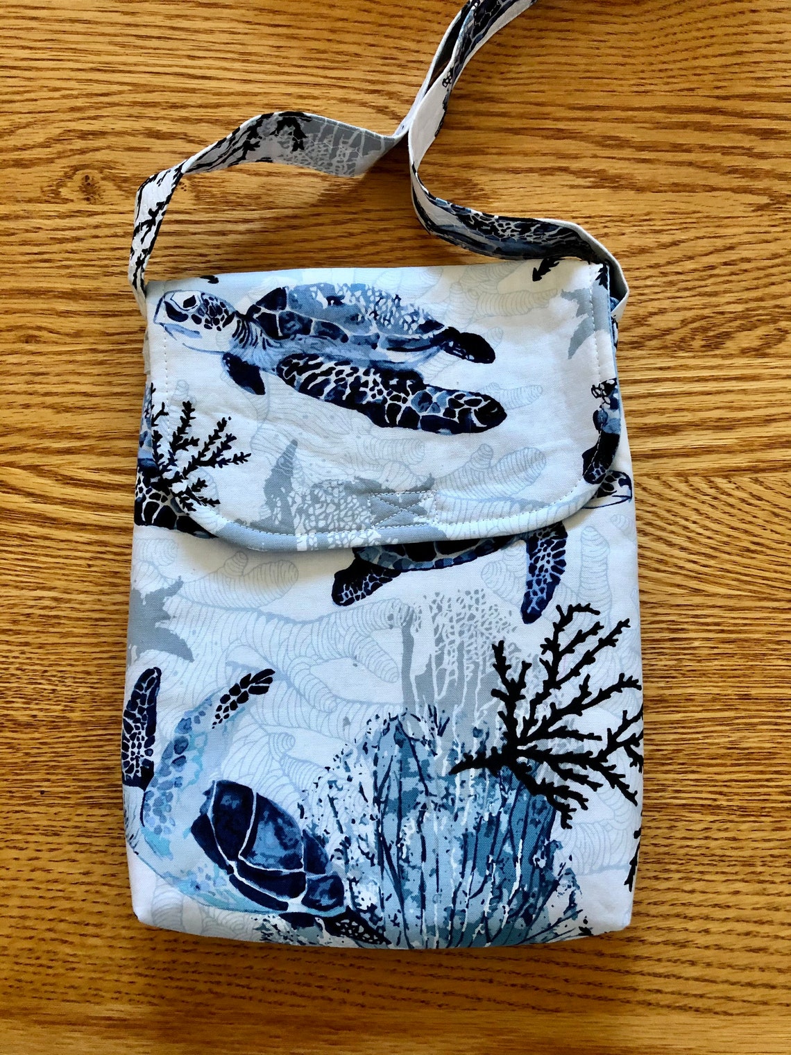 Cotton Messenger / Shoulder Bag. Different Patterns. Handmade Etsy
