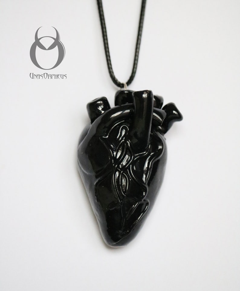 Anatomical Organ Heart Necklace Multi Color Gift for Anatomy Etsy