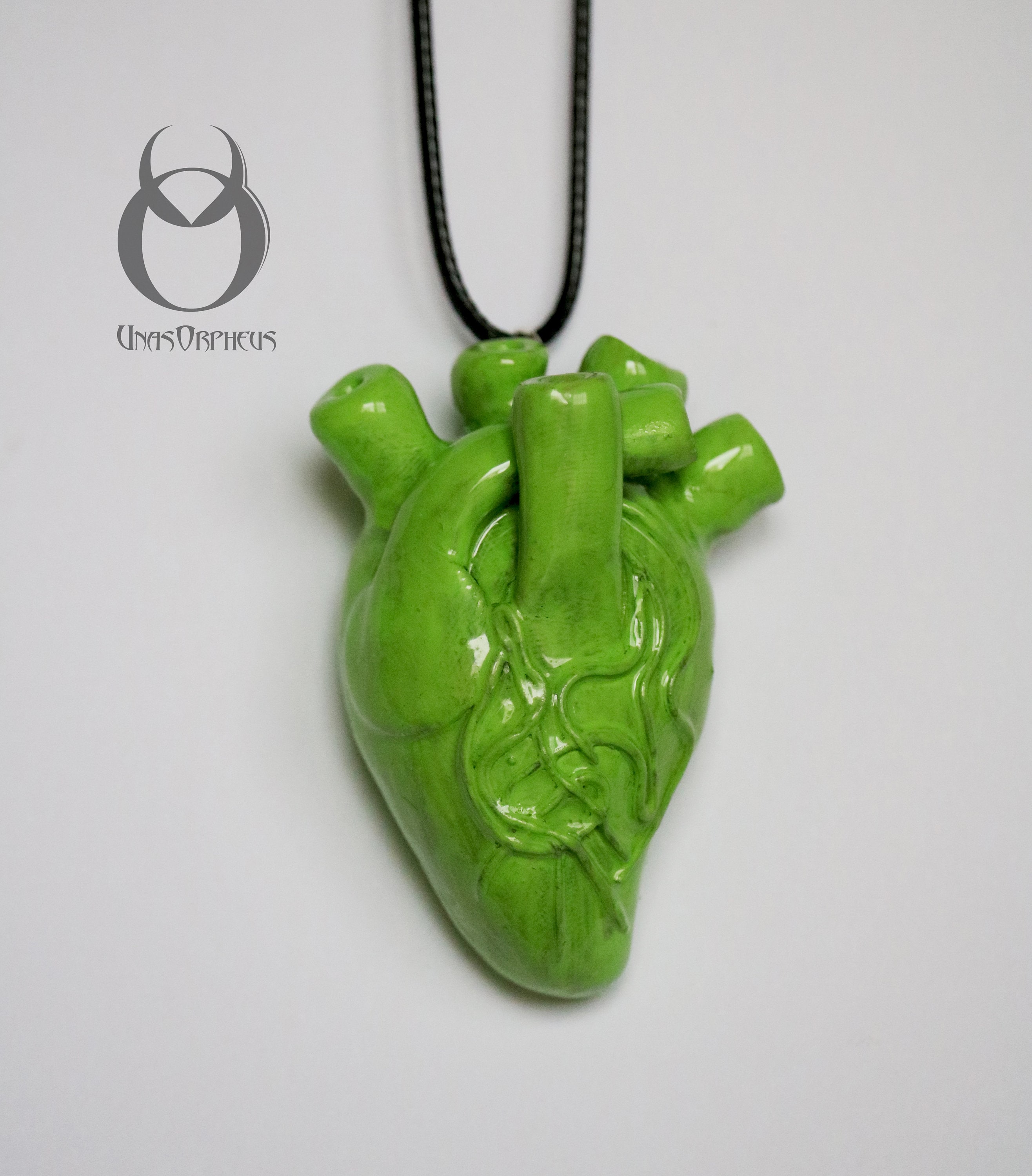 Anatomical Organ Heart Necklace Multi Color Gift for Anatomy Etsy