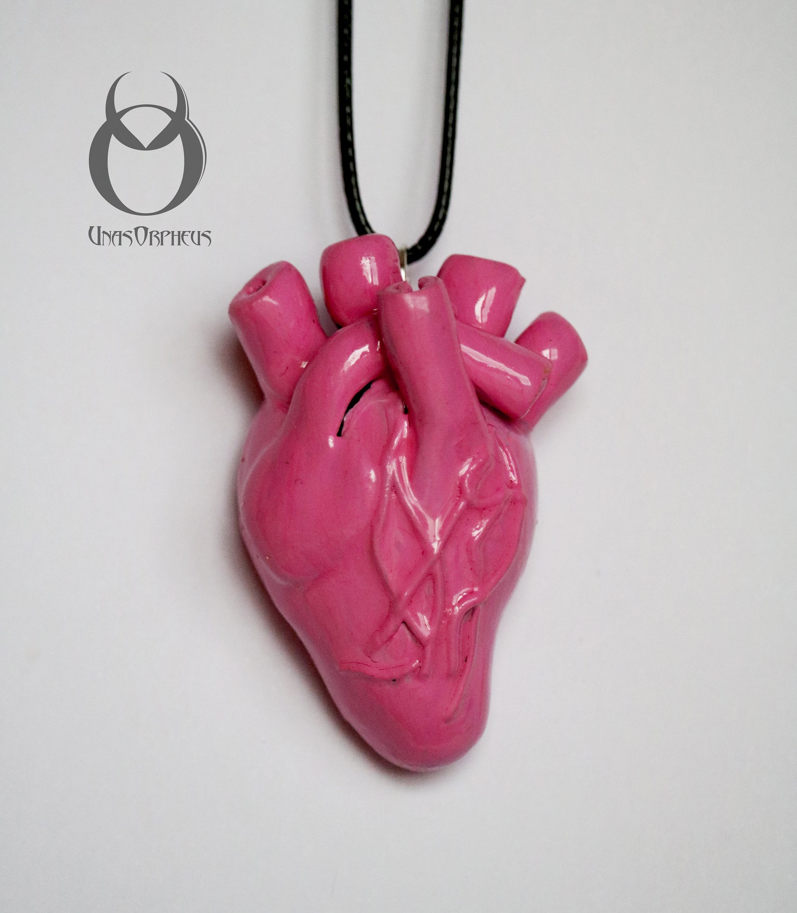 Anatomical Organ Heart Necklace Multi Color Gift for Anatomy Etsy