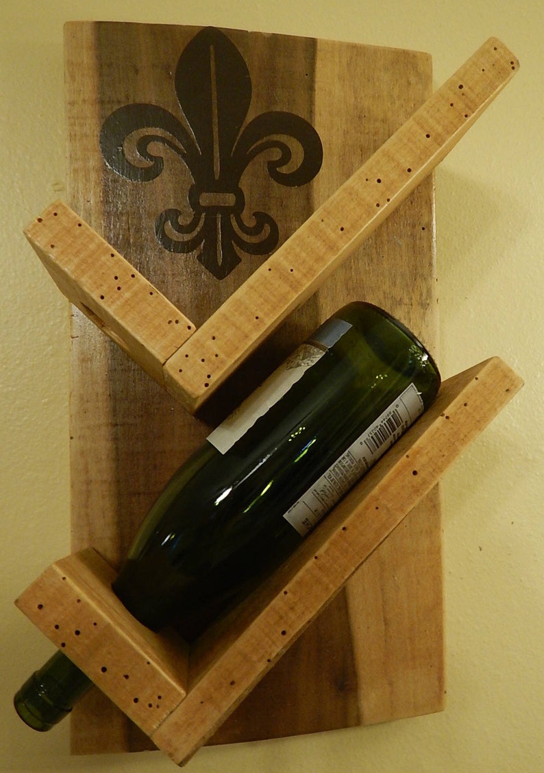 Wine Bottle Holder Etsy