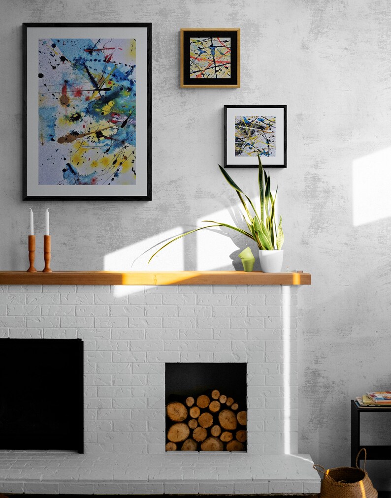 Colorful Abstract Art Digital Download Art Classical Art Etsy