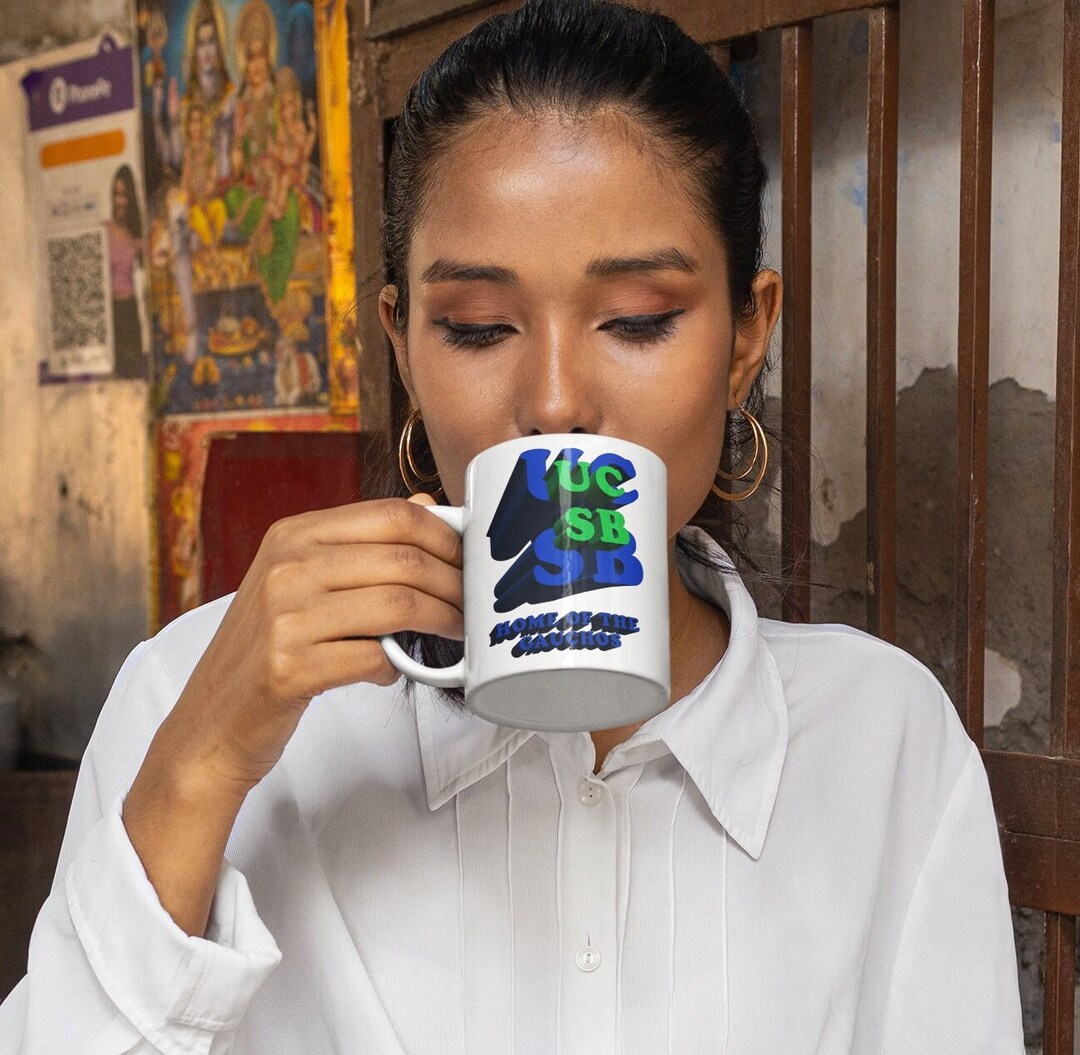 U C Santa Barbara Gauchos 11oz Mug Under 20 Dollars, UCSB School Logo