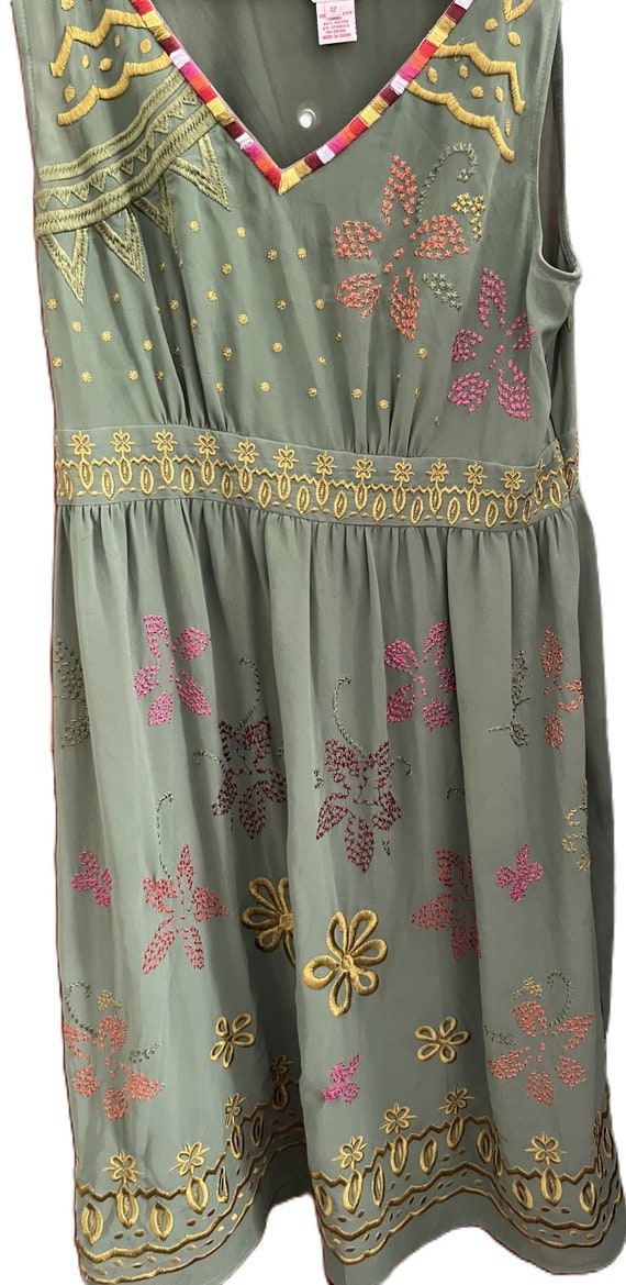Sundance dress with embroidery Gem