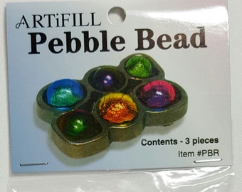 Pebble Bead-3 pack #PBR