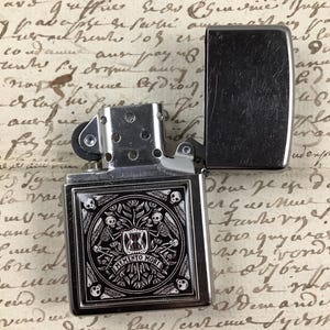 Memento Mori Zippo Lighter