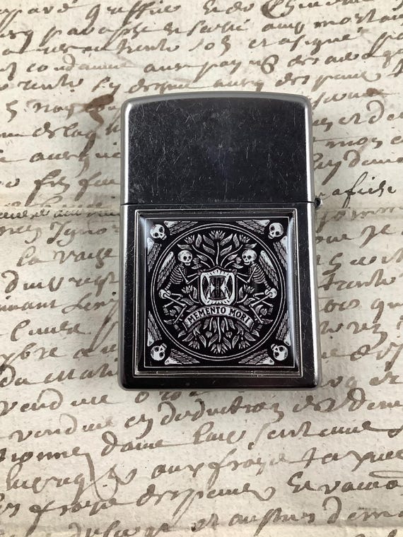Memento Mori Zippo Lighter - Etsy