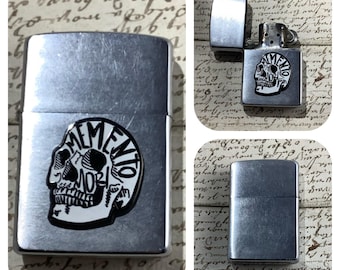 Memento Mori Skull Zippo