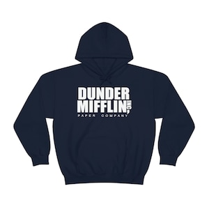 Kids Youth the Office Hoodie Dunder Mifflin Merch Dunder Mifflin