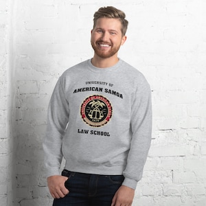 University of American Samoa Law School Crew Neck Sweatshirt - Better Call Saul Sweatshirt