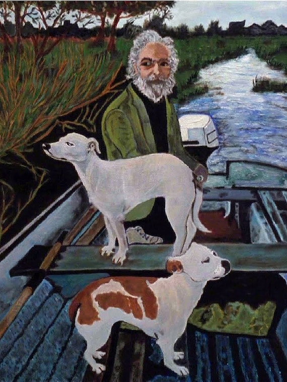 goodfellas dog painting shirt