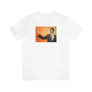 The Office T-Shirt - Painting of Dwight Schrute as a Dictator/Demigod - The Office Dwight Schrute T-Shirt