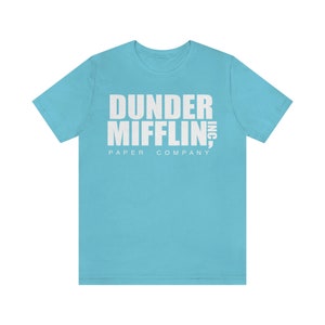 La camiseta de Office Dunder Mifflin - Múltiples colores y tamaños - ¡Gran regalo para los fanáticos de The Office!