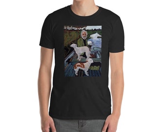 goodfellas dog painting shirt