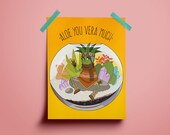Aloe You Vera Much Print 8.5x11