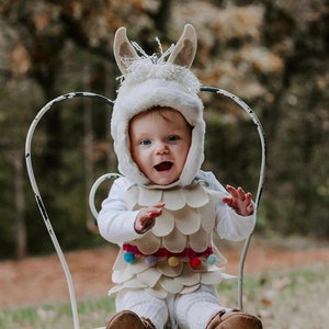 Baby Halloween Llama Costume Outfit With a Headband Baby Llama - Etsy