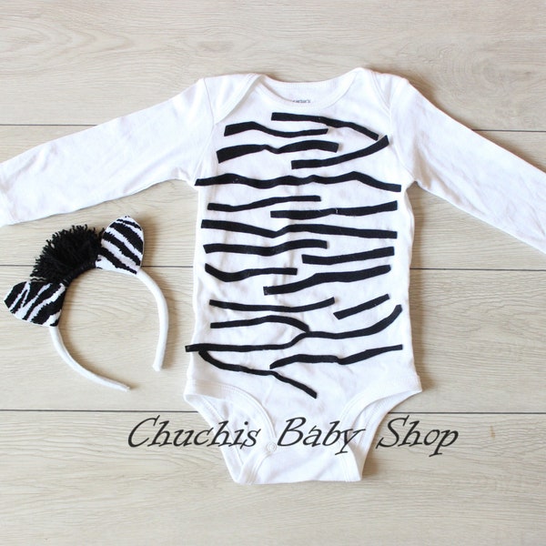 Zebra Costume Etsy