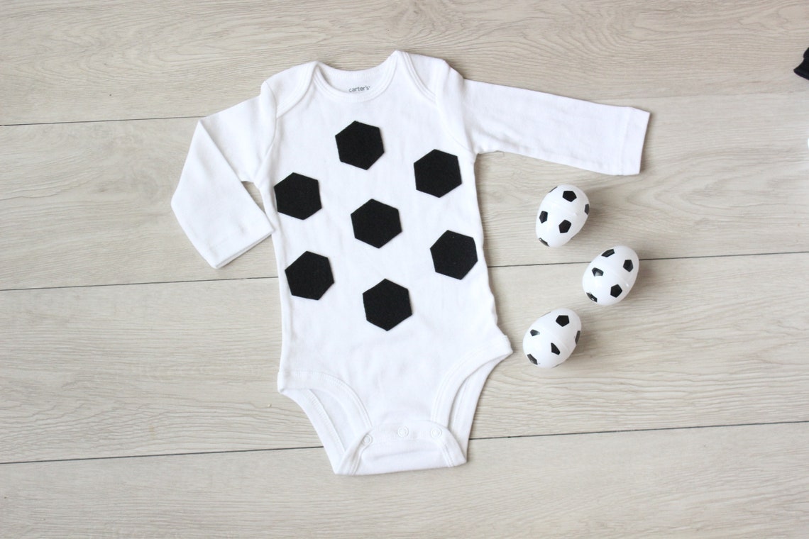 Personalizado bebé equipo de fútbol bebé fútbol Bodysuit Etsy