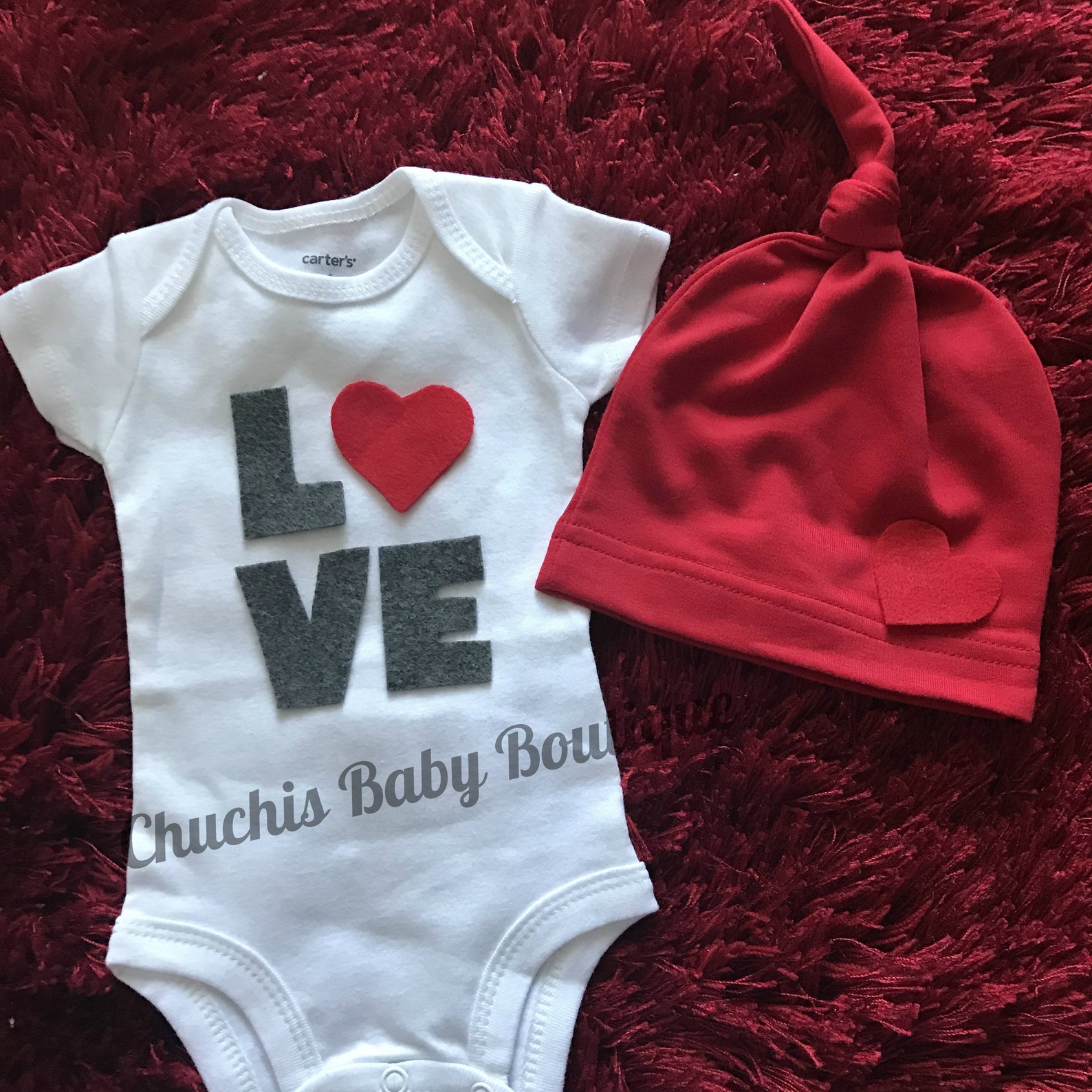 Baby First Valentines Baby Outfit Valentine's Day My Etsy