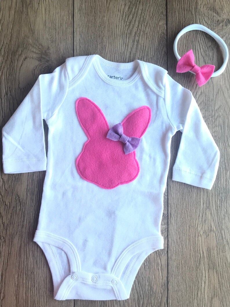 easter bunny baby girl outfit