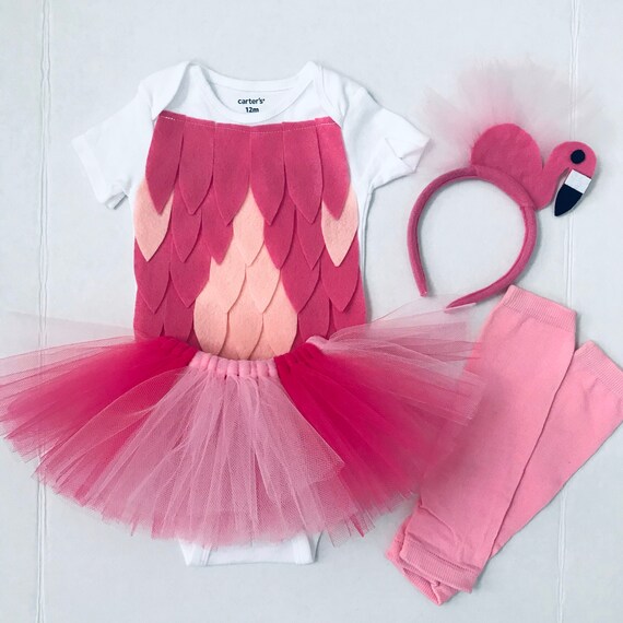 flamingo baby outfit