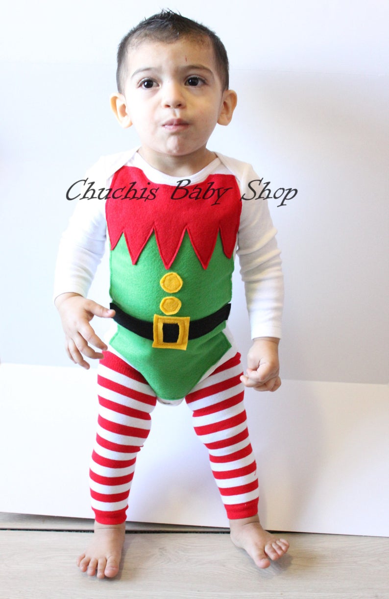 elf costume baby