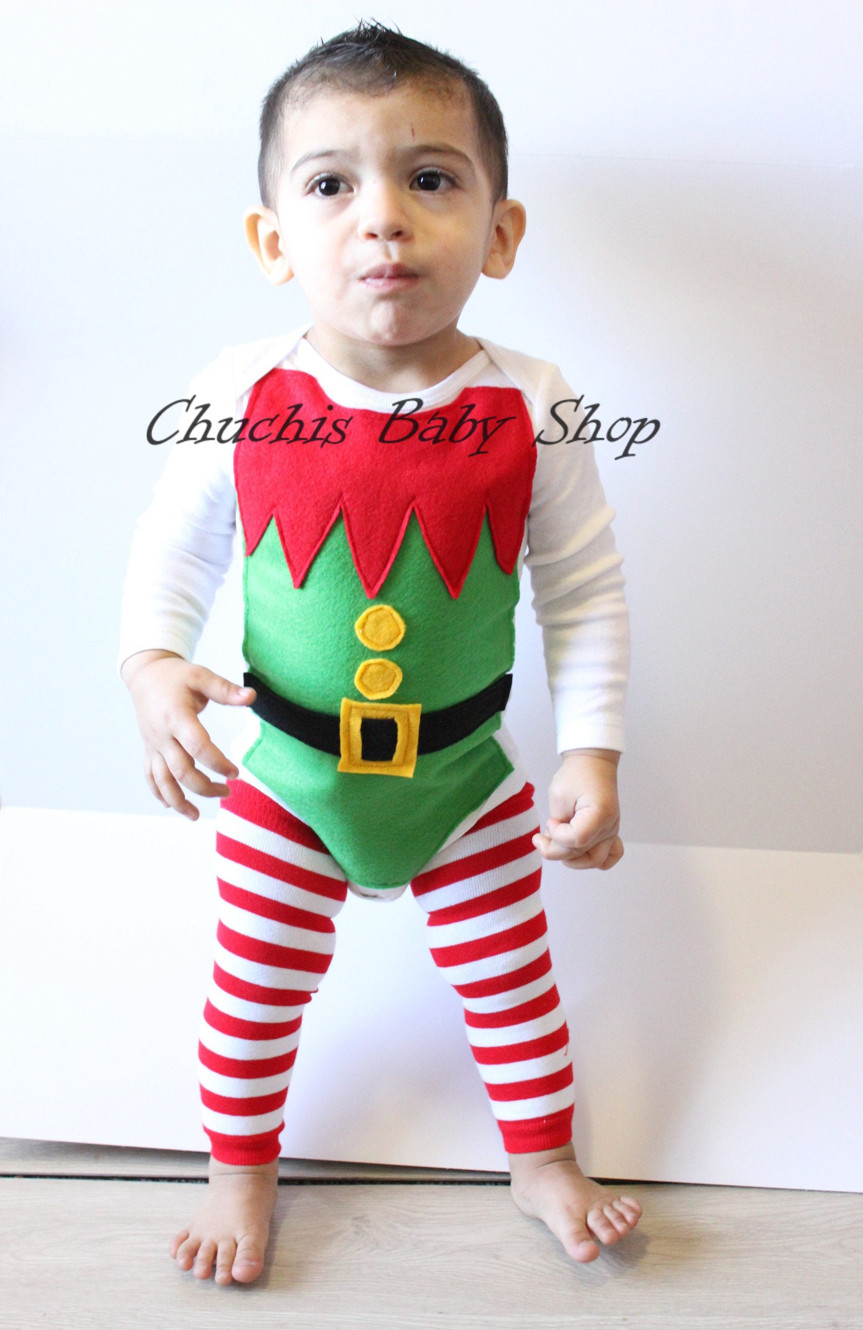 Baby Elf Outfit Christmas 