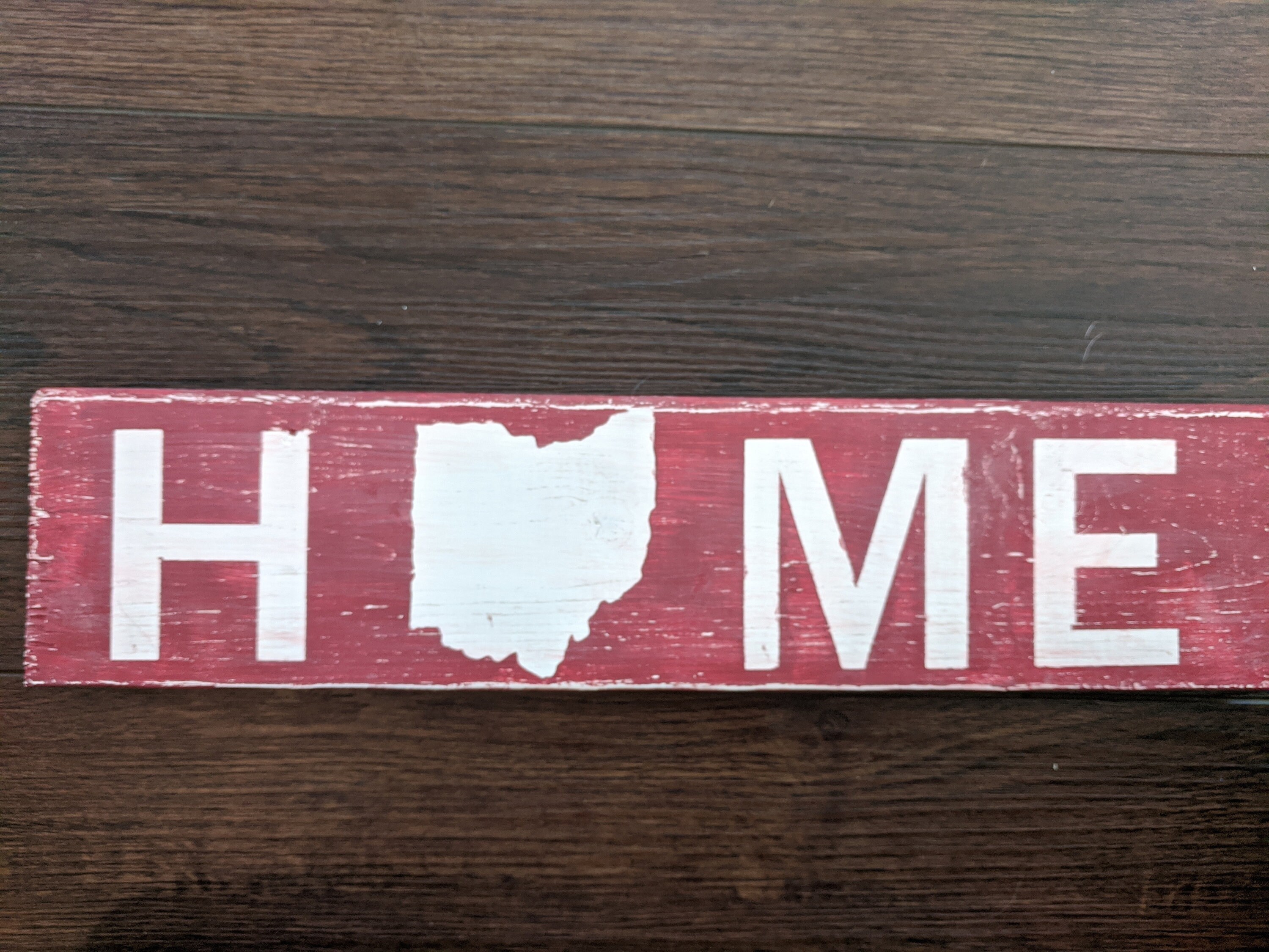 Home Ohio Sign Etsy