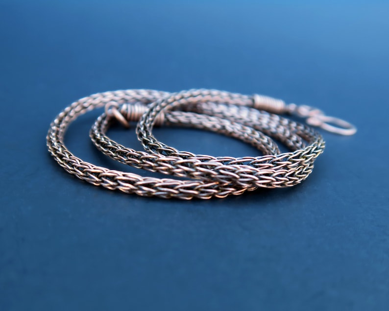 Viking Knit Chain Etsy