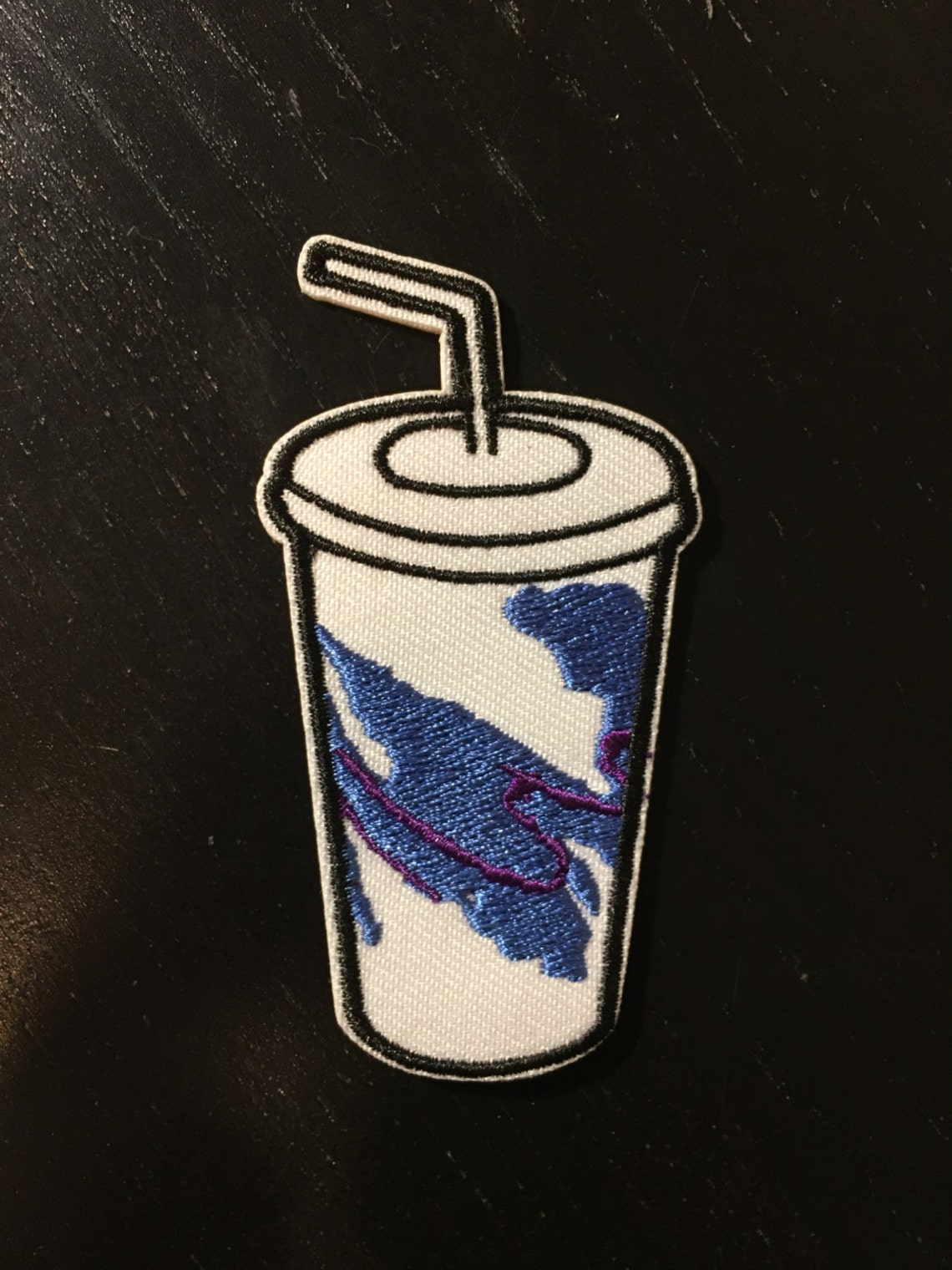 Jazz Cup IronOn Patch Etsy