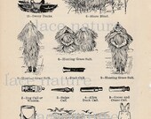 INSTANT Download Antique DUCK HUNT Antique Man Cave Digital Download